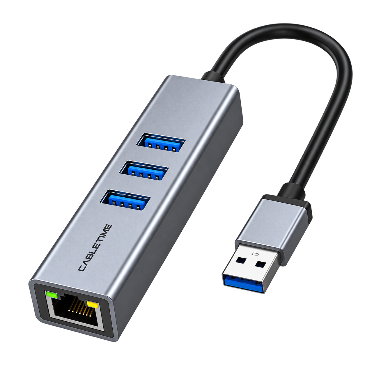 Más conexiones USB y Ethernet desde un solo puerto