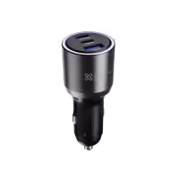 Cargador de Auto 140W Klip Xtreme KCC-140 USB-C PD + USB-A | 3 Puertos Carga Rápida para Laptop y Celular 2