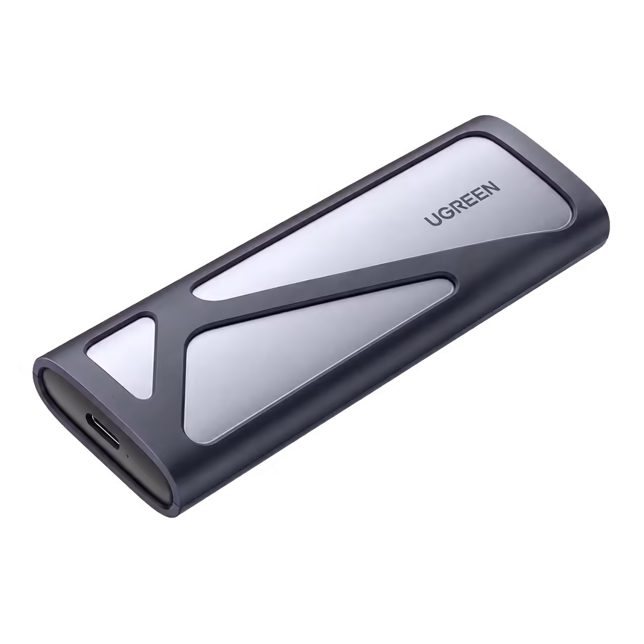Case Externo UGREEN CM767 M.2 NVMe/SATA SSD USB-C 10Gbps 1