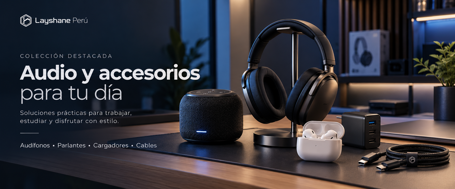 Audio y accesorios para tu día